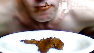 scat,eat a plate of shit