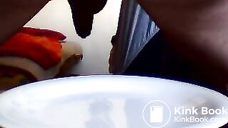 scat,eat a plate of shit