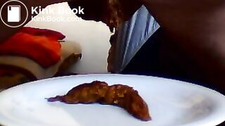 scat,eat a plate of shit