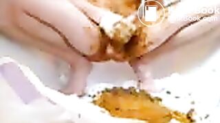 Messy Nappy Play and cum
