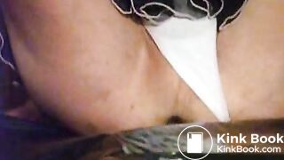 Luv it when they dress up for me in  thong