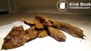 Shitting Big Constipated Log Pile 10-3-2012