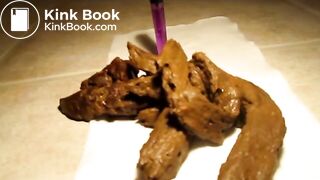 Shitting Big Constipated Log Pile 10-3-2012