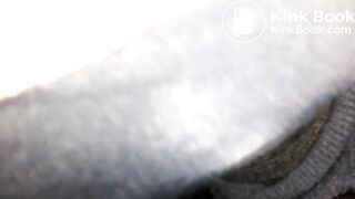 Swallow long turd GAGGING!!