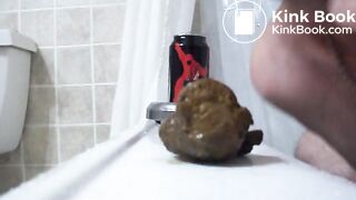 Eating boyfriends hard turd 1of2