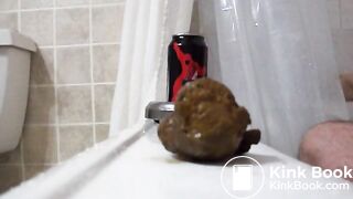 Eating boyfriends hard turd 1of2