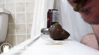 Eating boyfriends hard turd 1of2