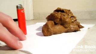 Shitting Thick Log Chunks to Soft 6-20-2012