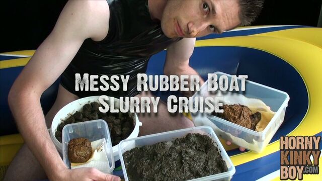 Messy Rubber Boat Slurry Cruise