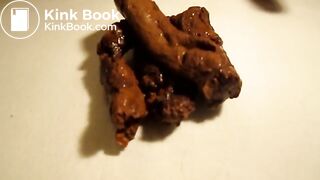 Shitting medium sized logs