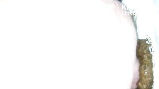 HOT! Big shit chew smear small cum