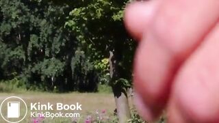 Kaviar in meinen Badeslip gedrückt