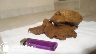 Big long constipated 4day turd