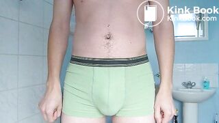 Green pants pee and poop