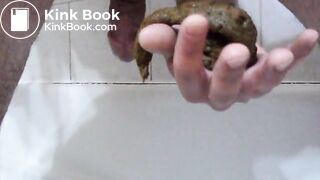 Shit in hand