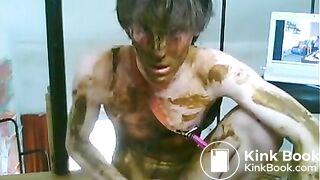 Belgian Scatboy - eat shit piss