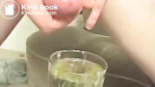 Two fresh buds take urine drink