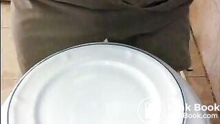Eating Shit From a Plate