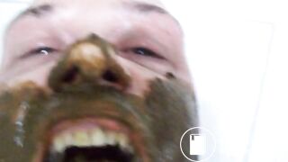 Swallow attempted but gaged!!Next time!!