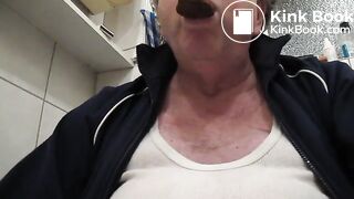 Shit, wank, cum