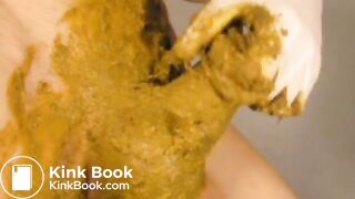 extreme smearing shit dick