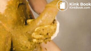 extreme smearing shit dick