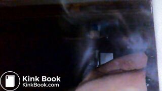 Steamy outside shit (-30 celcius)