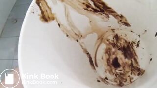 scat in bathroom, nasty smell!!!