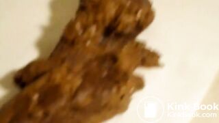 big thick dry shit logs 1-18-2013