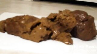 big thick dry shit logs 1-18-2013