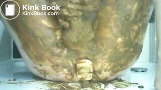 Butt Plug Fuck and Cum