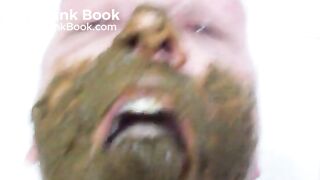 Shit in mouth and gag