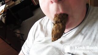 Enjoying morning shit