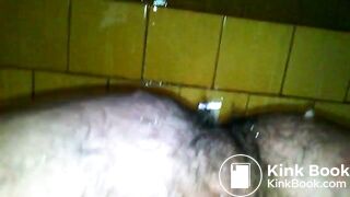 shit in shower