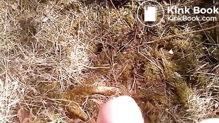 cumshot in the Wood