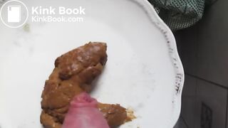 Shit foreskin wank and cum