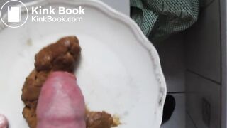 Shit foreskin wank and cum