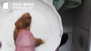 Shit foreskin wank and cum