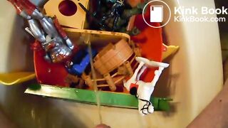 Generic playset pissed