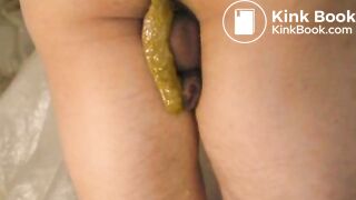 Monster-Shit-Piss-Enema running down my legs