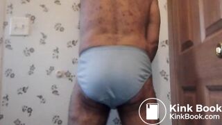 Pooped In Blue Panties