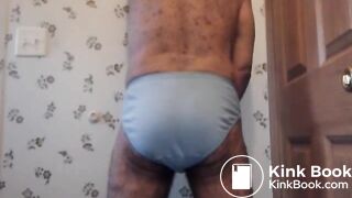 Pooped In Blue Panties