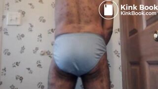 Pooped In Blue Panties