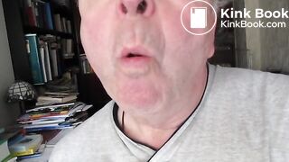 Enjoying shit in mouth