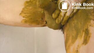 big shit smearing action