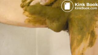 big shit smearing action