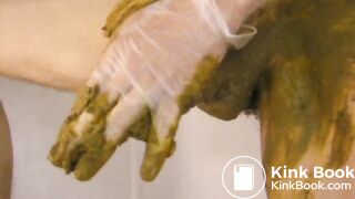 big shit smearing action