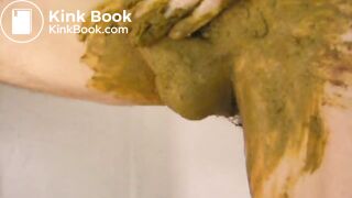 big shit smearing action