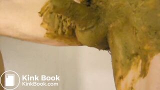 big shit smearing action