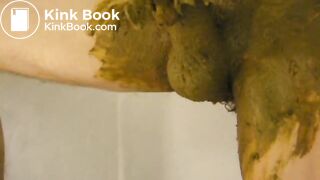 big shit smearing action